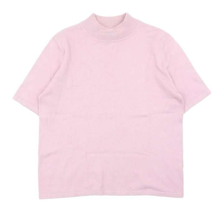 Signature Women's Pink High Neck Pullover M