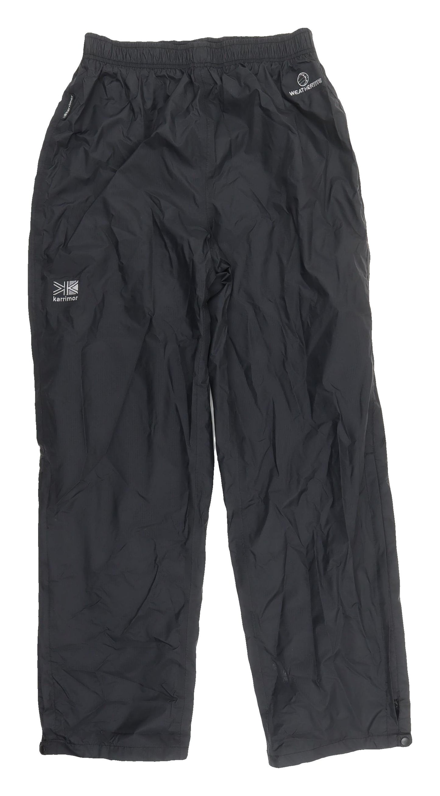 Karrimor Men's Black M Rain Trousers, Waterproof