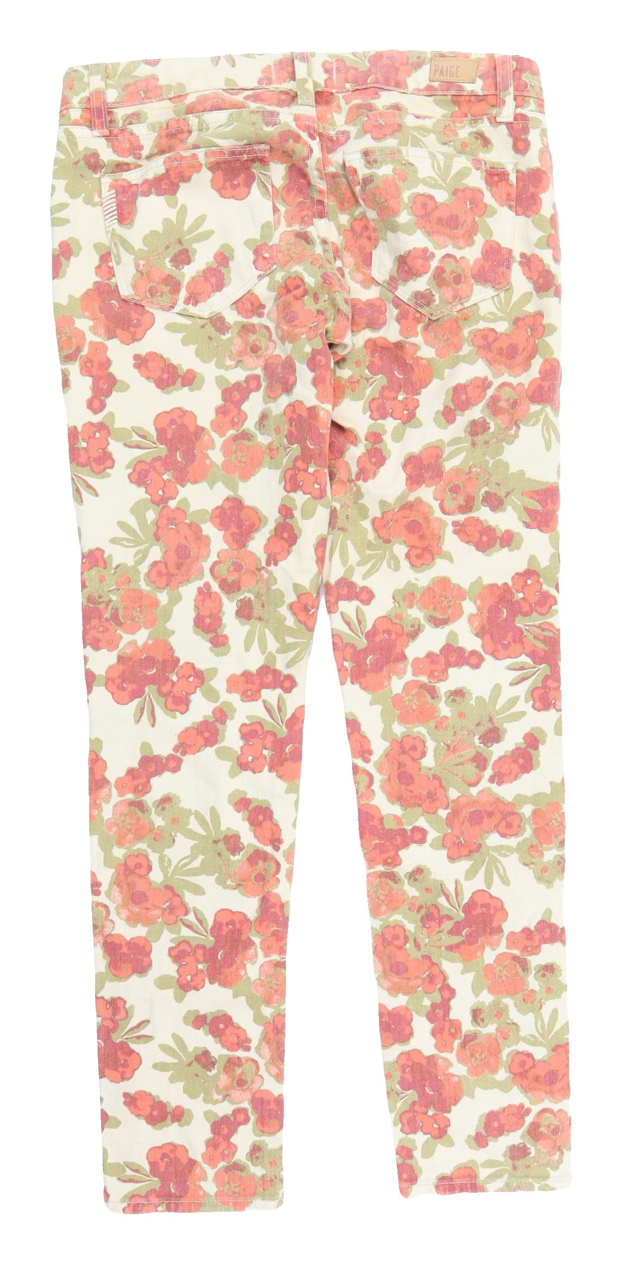Paige Women's Floral Ankle Jeans Size 8