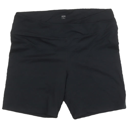 Marks and Spencer Women's Black Athletic Shorts