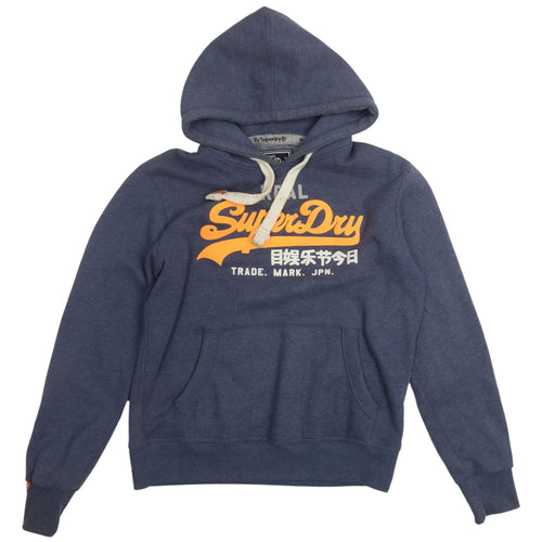 Superdry Men's Blue Vintage Logo Hoodie XL Pullover