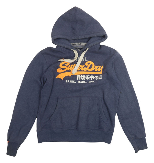 Superdry Men's Blue Vintage Logo Hoodie XL Pullover