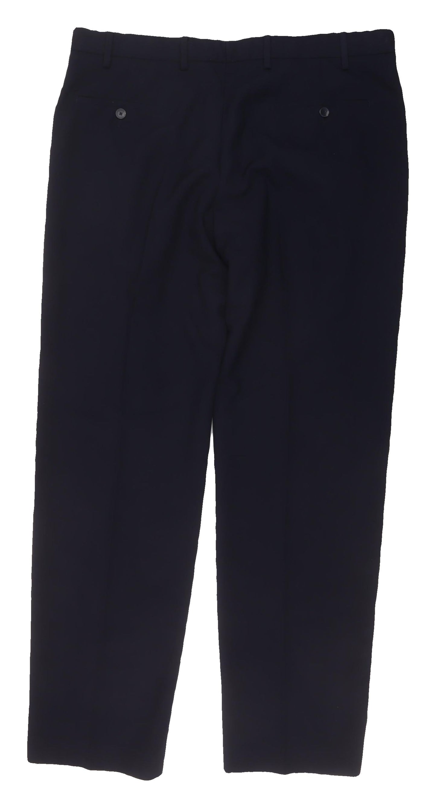 Marks and Spencer Men's Blue Chinos - Size 38
