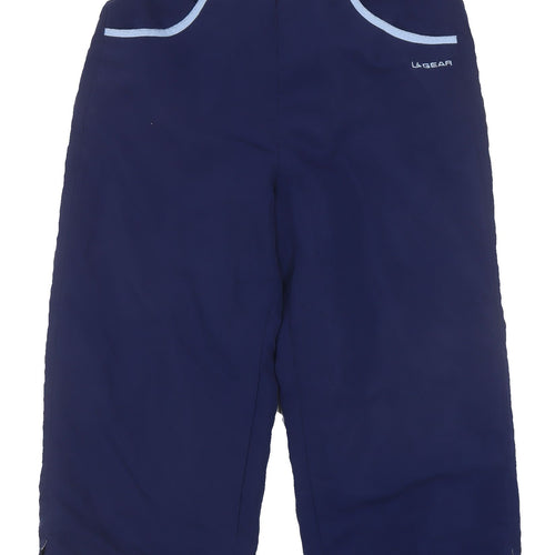 LA Gear Women's Blue Bermuda Shorts Size 16