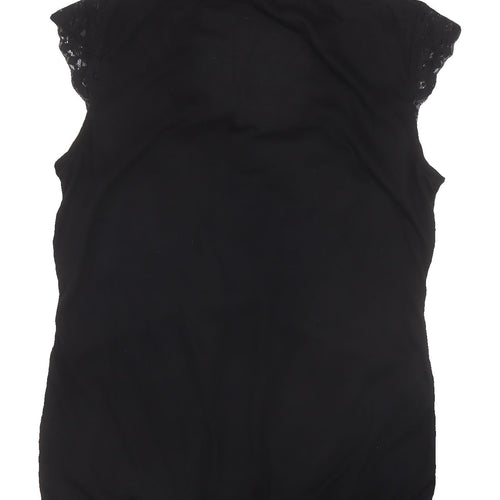 Monsoon Women's Black Sleeveless Blouse, Size 14