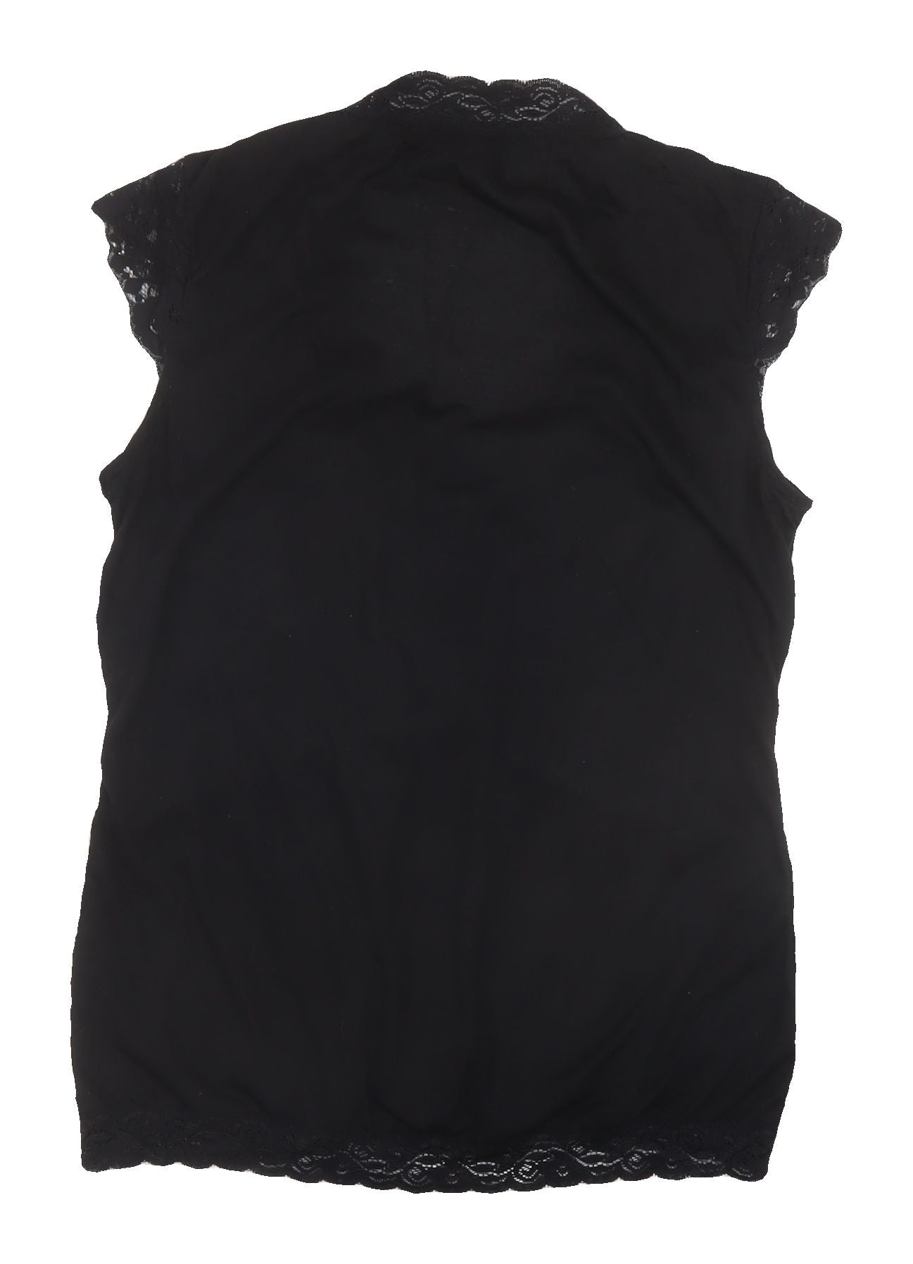 Monsoon Women's Black Sleeveless Blouse, Size 14