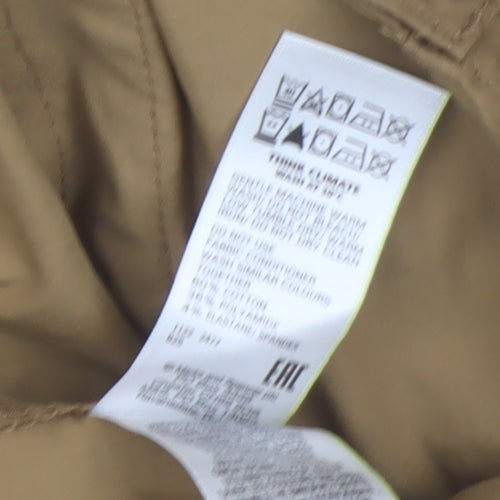 Marks and Spencer Men's Beige Cargo Shorts Size 32