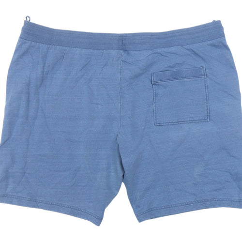 Marks and Spencer Blue 3XL Sweat Shorts for Men