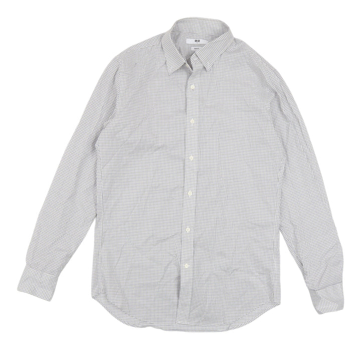 Uniqlo Men's Slim Multicoloured Check Shirt S