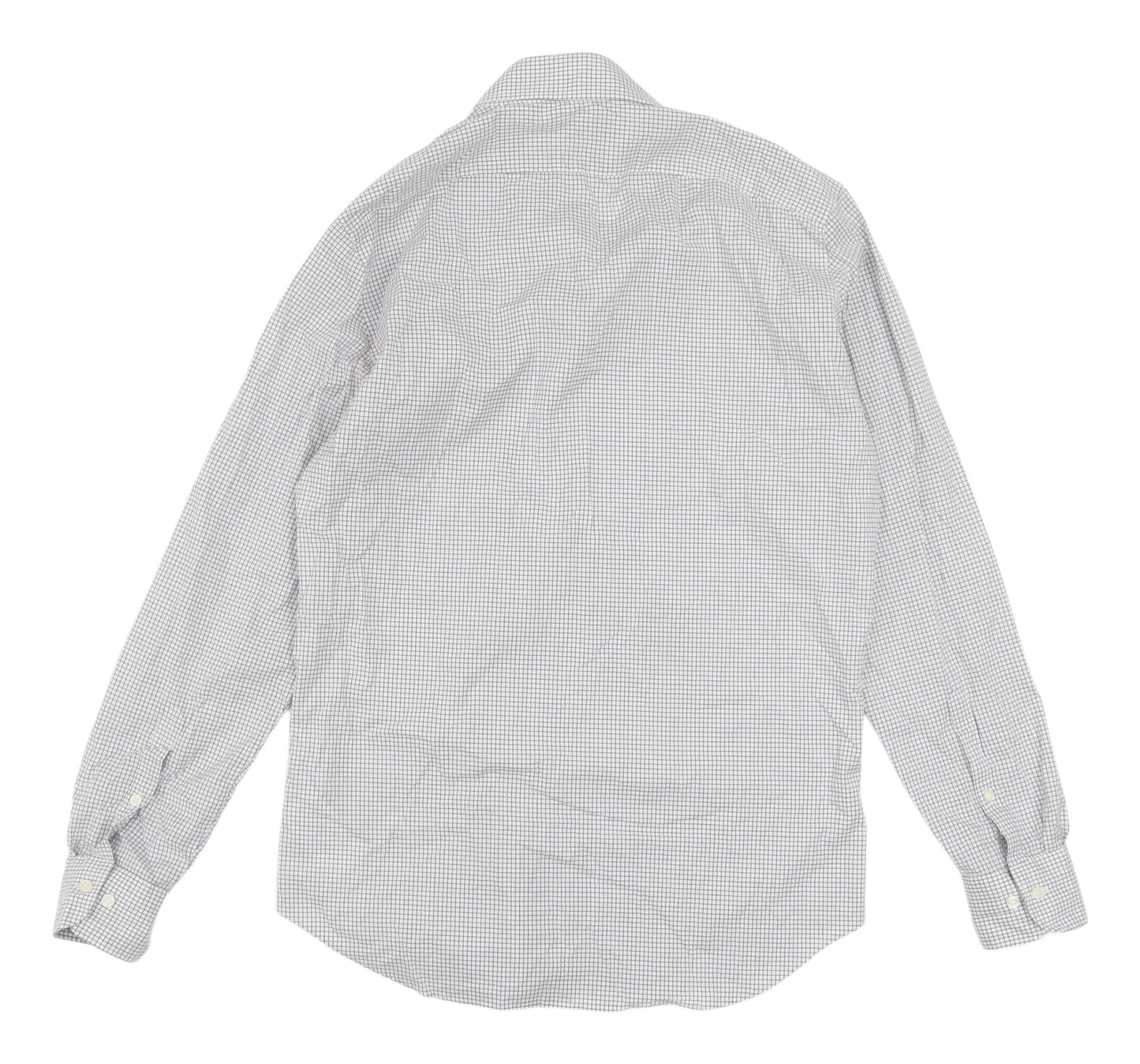 Uniqlo Men's Slim Multicoloured Check Shirt S