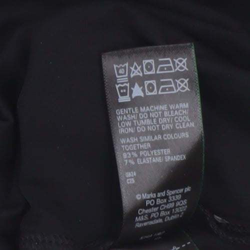 Marks and Spencer Women's Black Basic Blouse Size 8