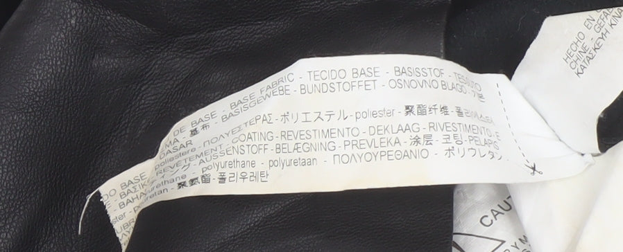 Zara Women's Black Belted Bermuda Shorts, Size S