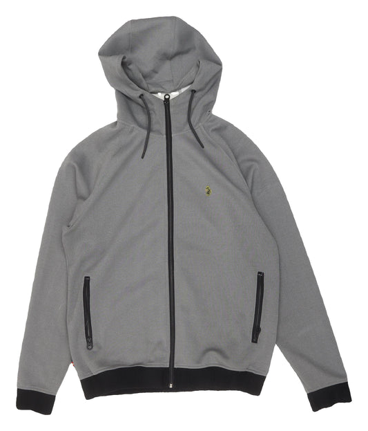 Luke Sport Men's Grey Full Zip Hoodie XL