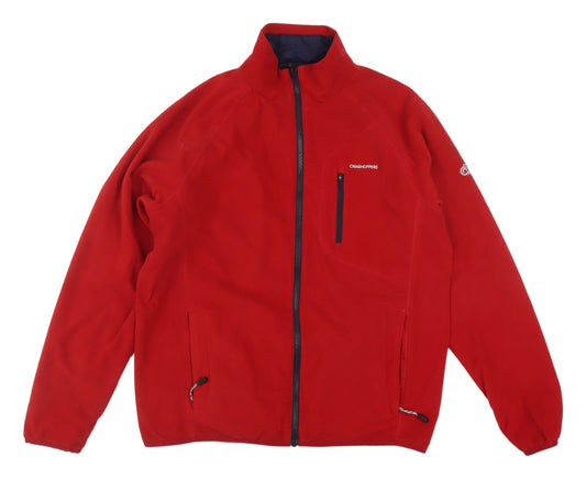 Craghoppers Red Men's L Windbreaker Jacket