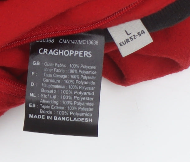 Craghoppers Red Men's L Windbreaker Jacket