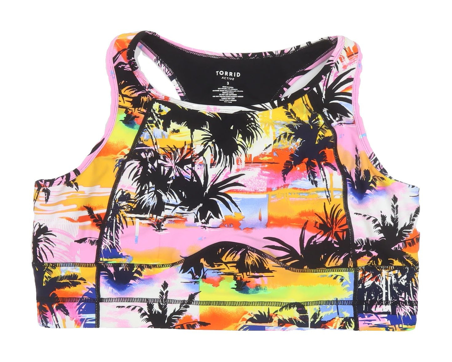 Torrid Women's Multicoloured Tropical Tank Top