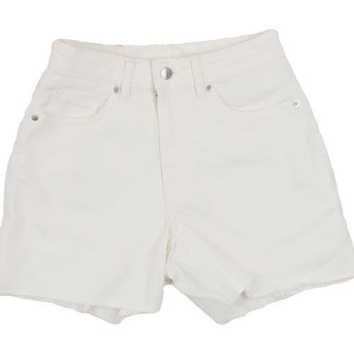 H&M Women's White Cut-Off Shorts Size 8 New