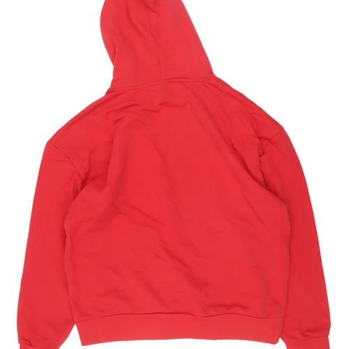 Bravian Men's Red Pullover Hoodie L