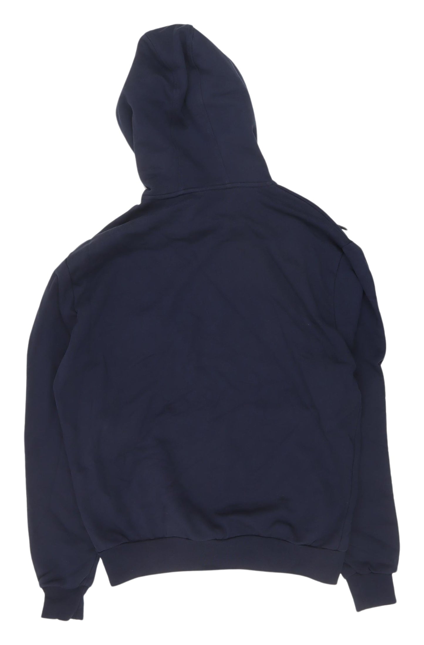 Bravian Men's Blue Hoodie, Medium, Logo Accent, Pullover