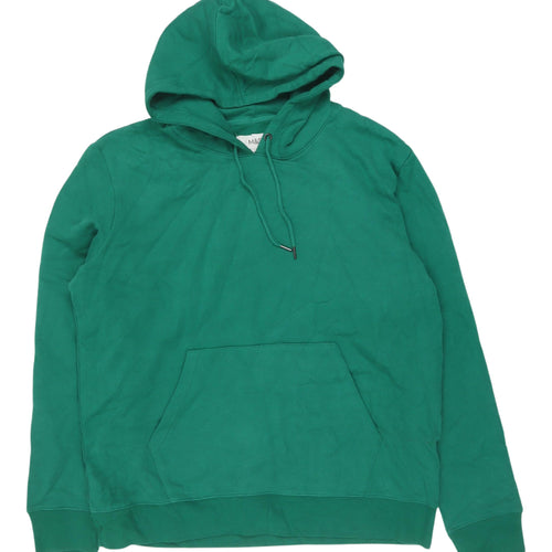 Marks and Spencer Green Pullover Men's Hoodie XL