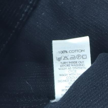 John Men's Black Cotton Corduroy Jacket M