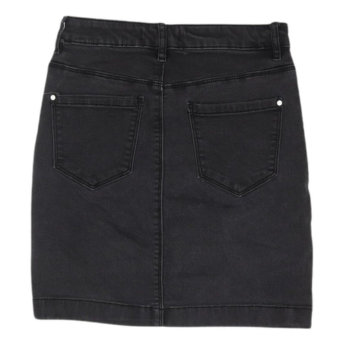 Missguided Women's Black Denim Pencil Skirt Size 6