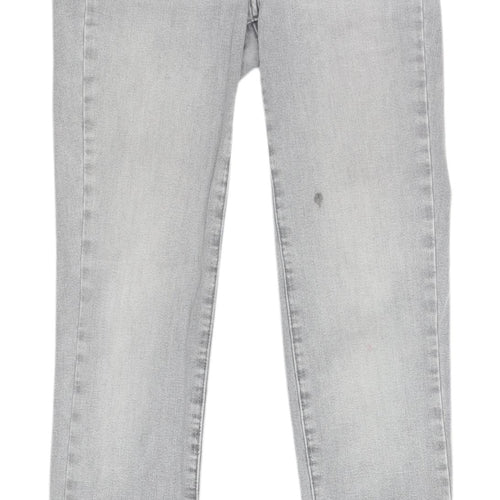 Next Women's Grey Skinny Jeans - Size 6R Slim Fit