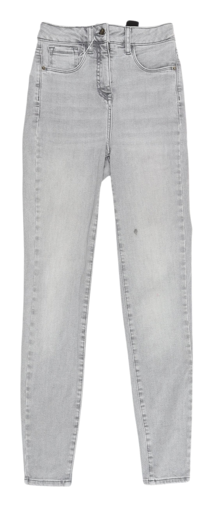 Next Women's Grey Skinny Jeans - Size 6R Slim Fit