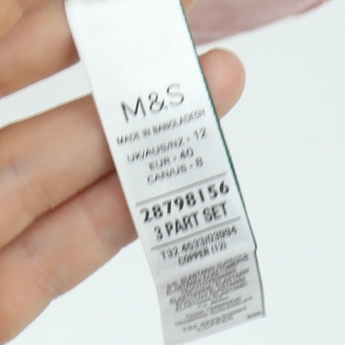 Marks and Spencer Women's Pink Camisole Tank Top Size 12