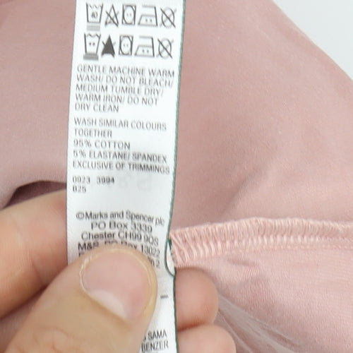 Marks and Spencer Women's Pink Camisole Tank Top Size 12