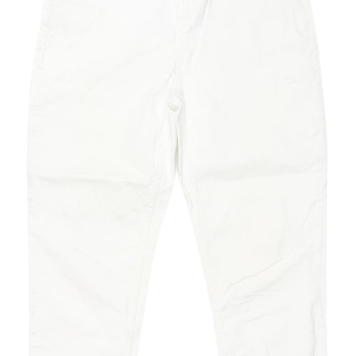 Marks and Spencer Women's White Cropped Jeans