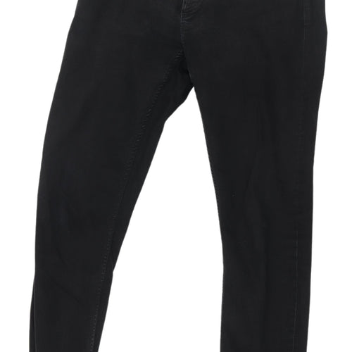 Denham Men's Black Slim Jeans, Size 29, Stretch Denim