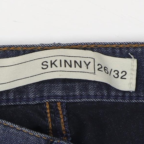 Gap Women's Blue Skinny Jeans Size 26/32