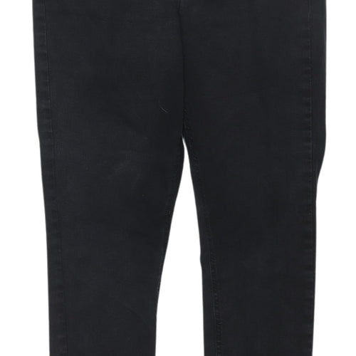Topshop Women's Black Skinny Jeans, Size L