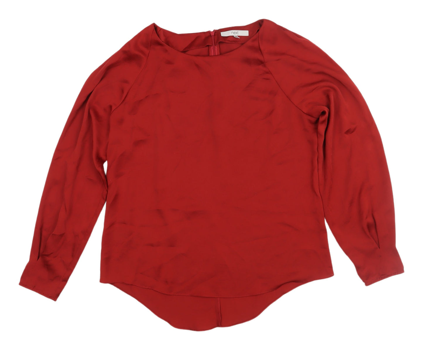 Next Women's Red Long Sleeve Blouse Size 14