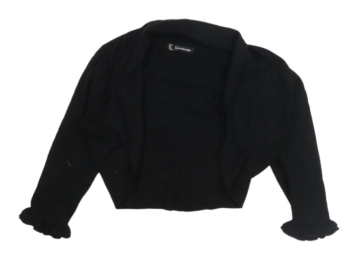 Kaleidoscope Women's Black Cardigan Long Sleeve Size 14