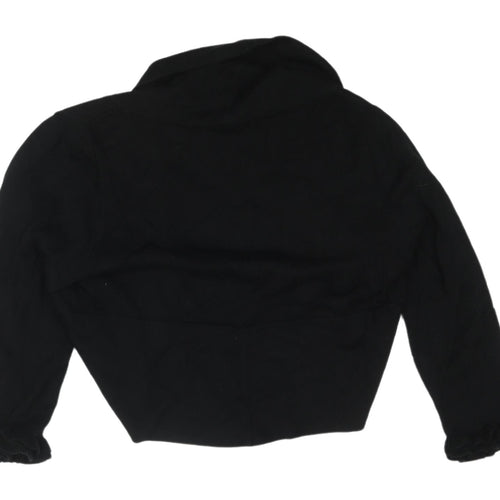 Kaleidoscope Women's Black Cardigan Long Sleeve Size 14