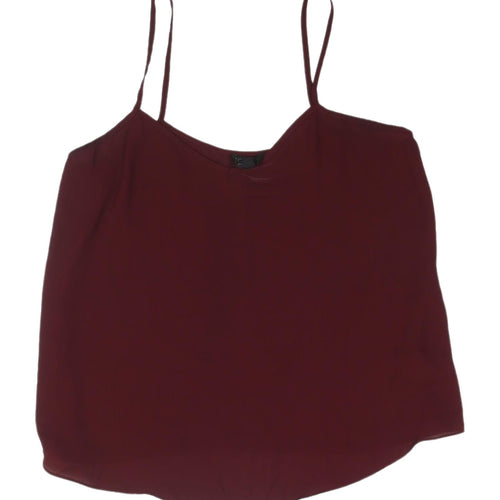 Topshop Red Camisole Women’s Size 10 Sleeveless Tank