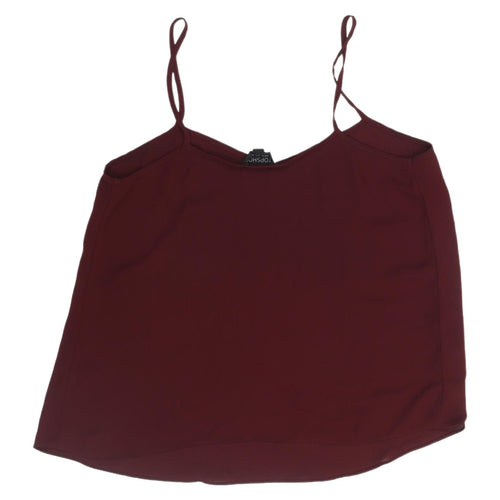 Topshop Red Camisole Women’s Size 10 Sleeveless Tank
