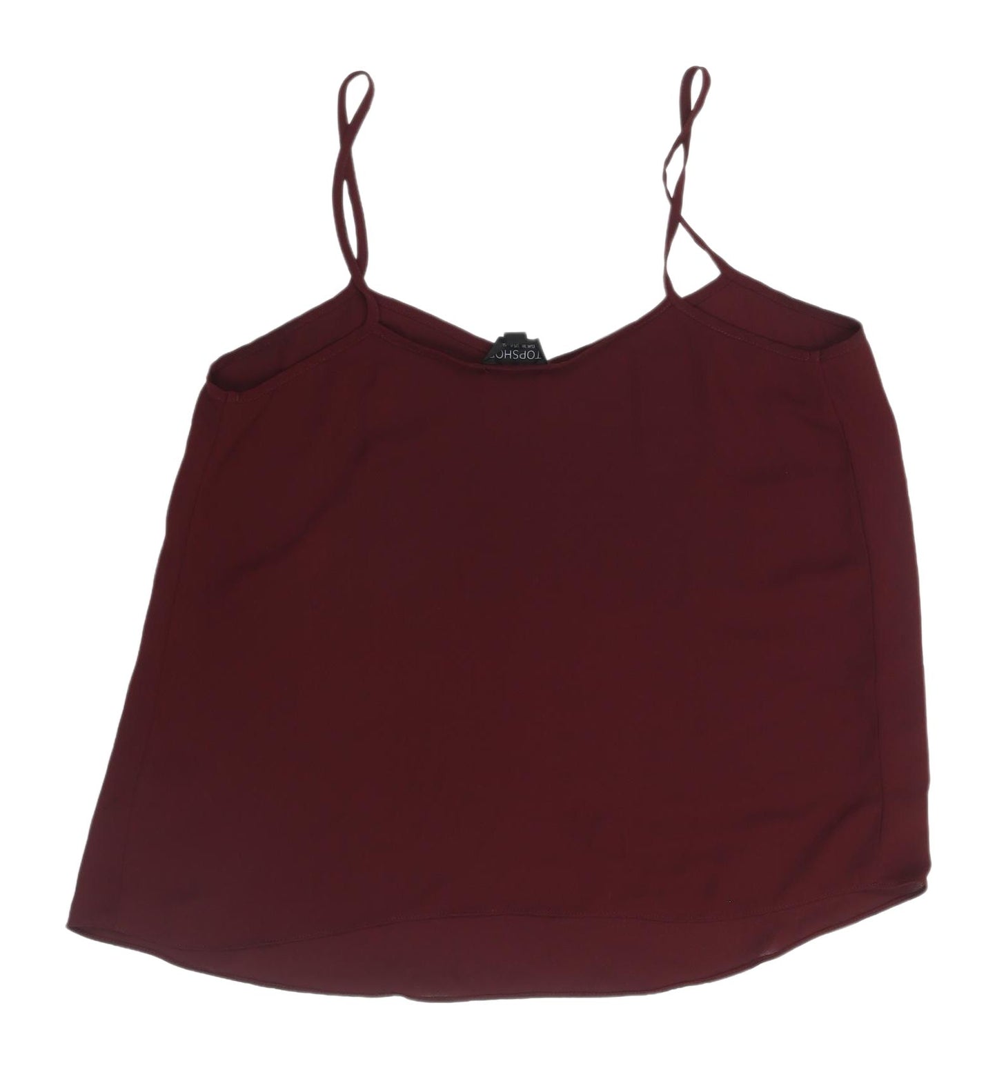 Topshop Red Camisole Women’s Size 10 Sleeveless Tank