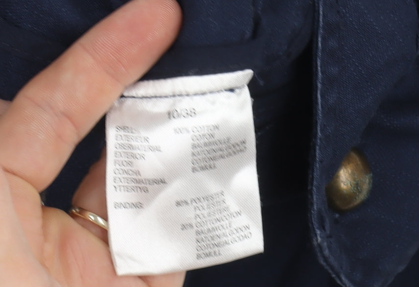 ALIBI Women's Blue Sleeveless Blouse, Size 10