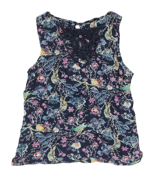 Oasis Women's Floral Camisole Blouse Size 12