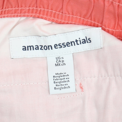 Amazon Essentials Men's Pink Bermuda Shorts, S