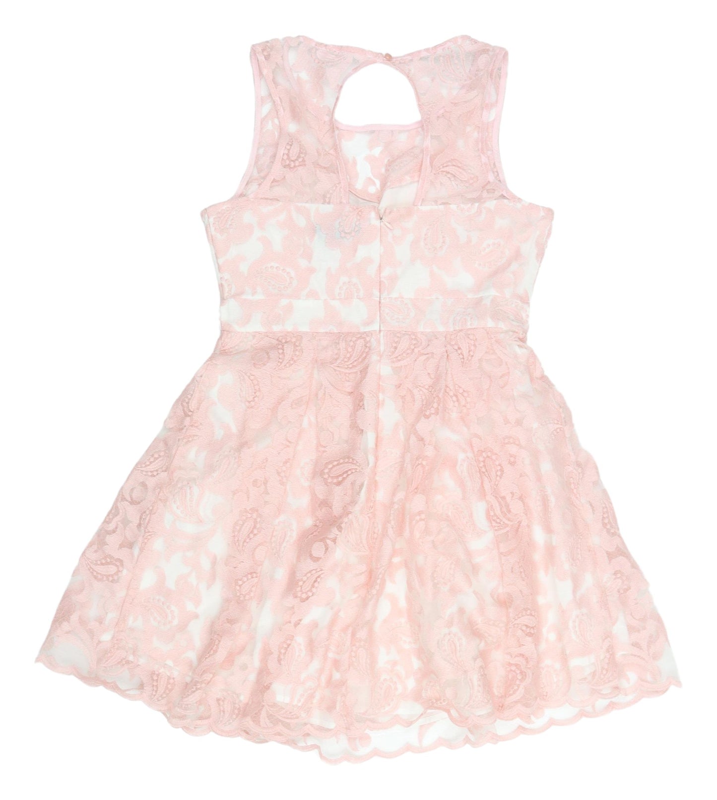 Forever 21 Pink Lace Dress, L, Sleeveless, Party/Wedding
