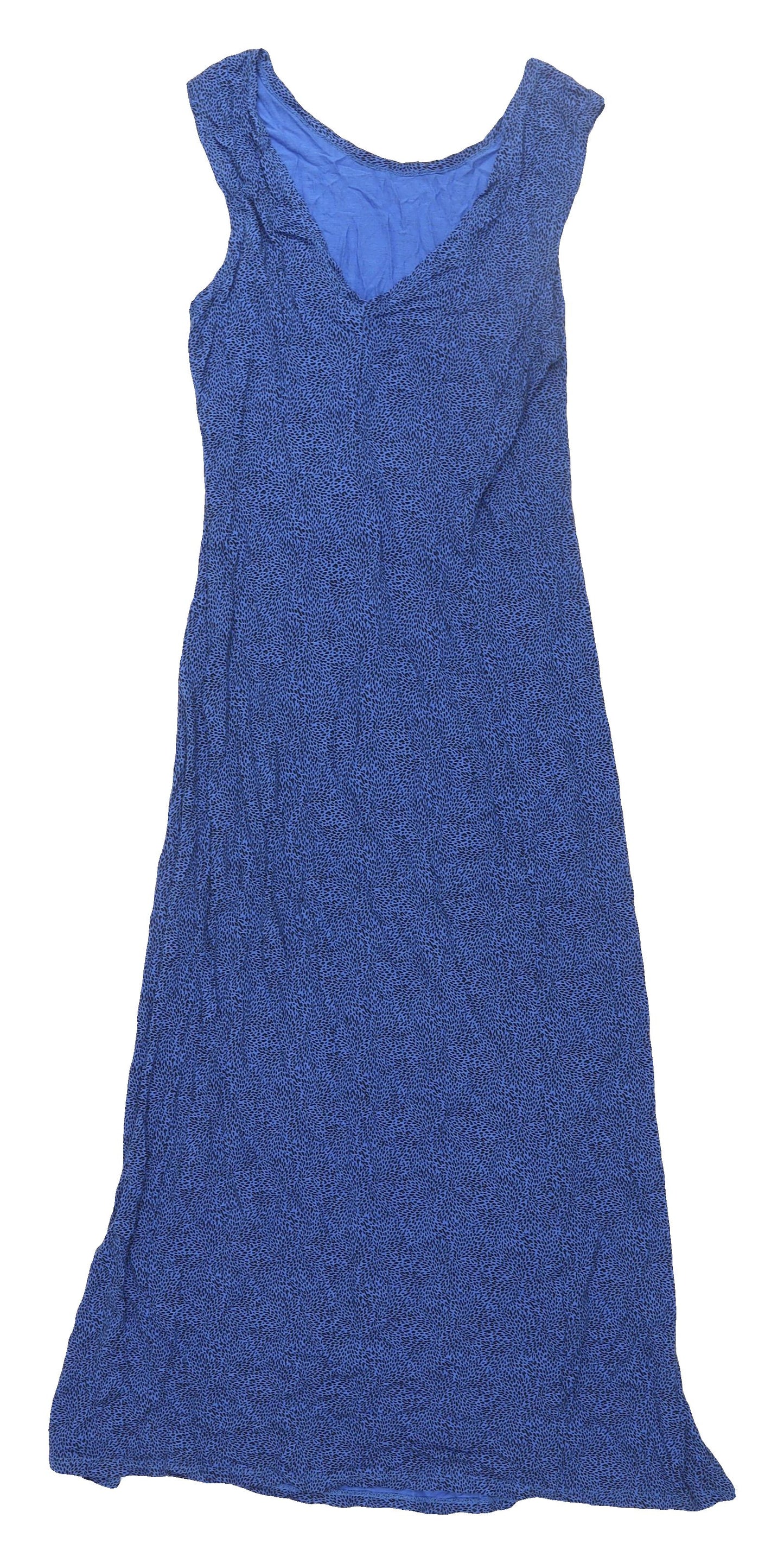 Whistles Women's Blue Midi Bodycon Dress Size 12