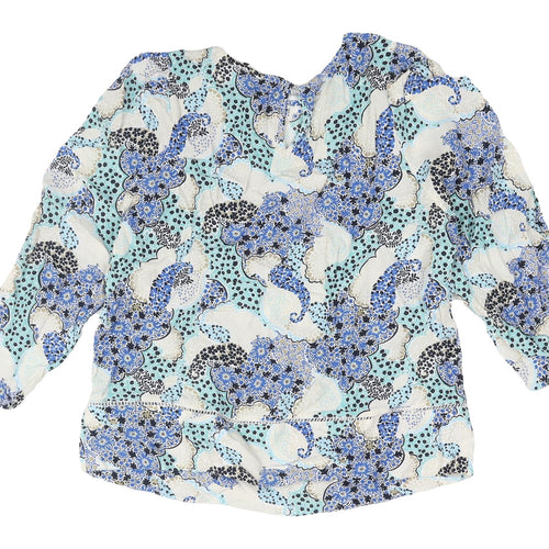 Marks and Spencer Women's Paisley Multicoloured Blouse Size 10