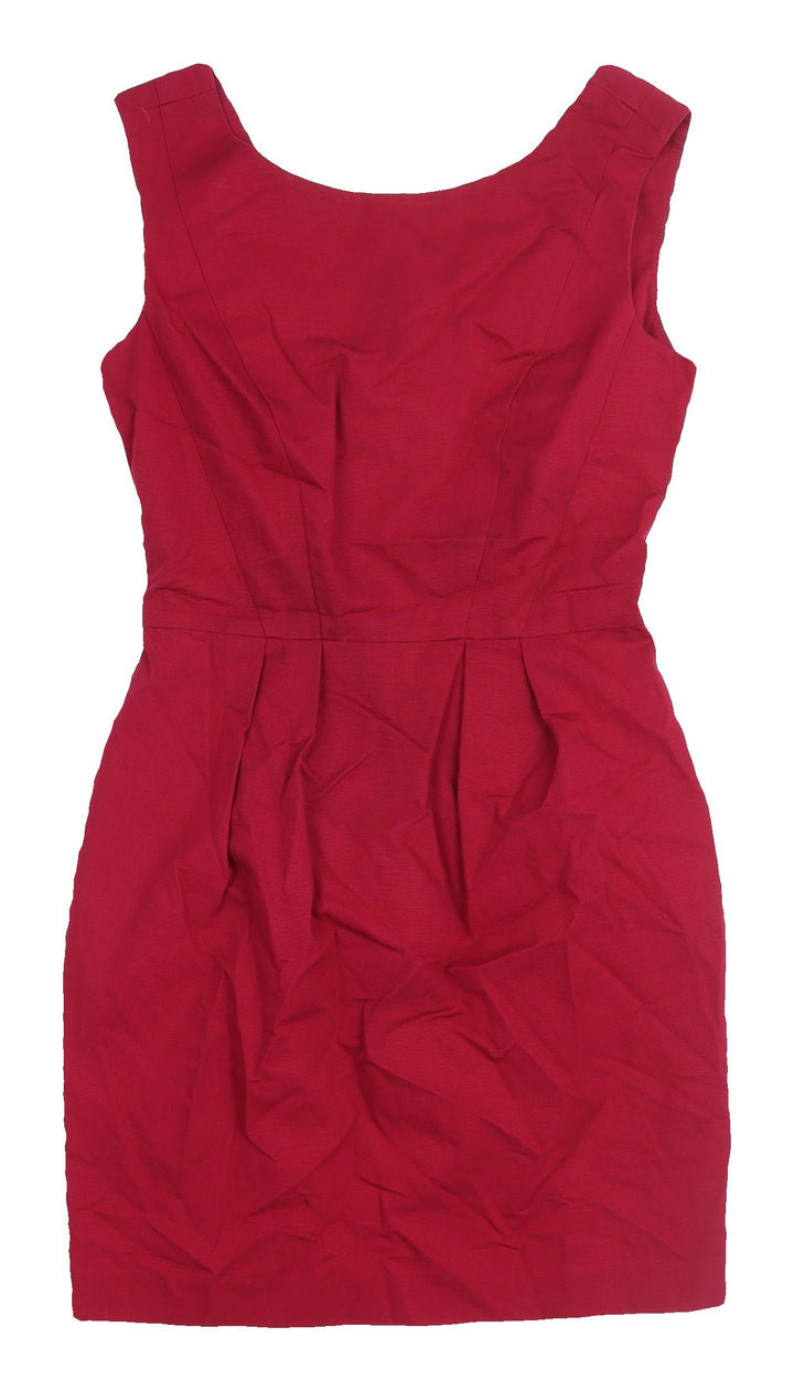 Warehouse Women's Red Sheath Dress Size 8