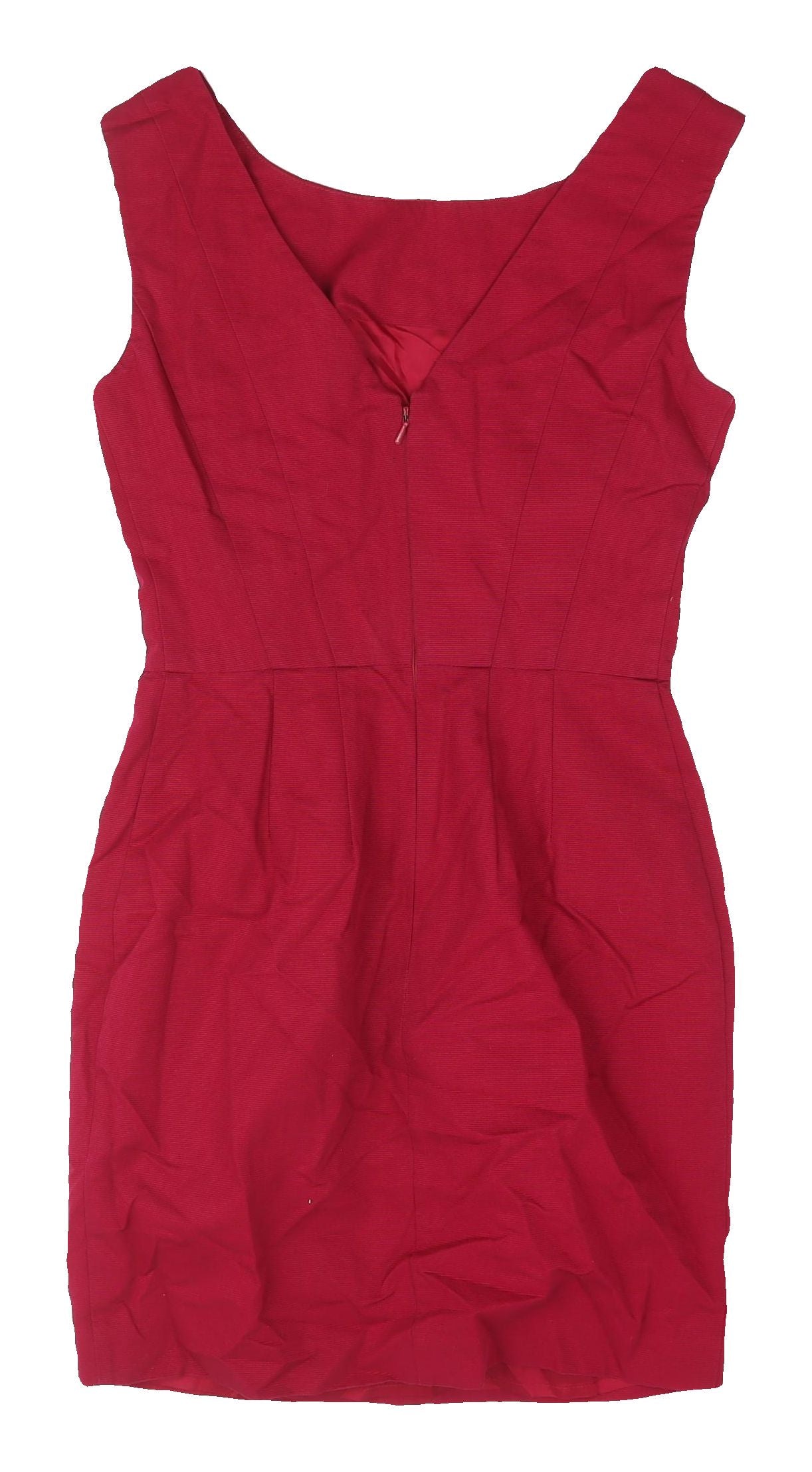 Warehouse Women's Red Sheath Dress Size 8
