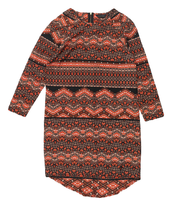 New Look Women's Multicoloured Shift Dress Size 10
