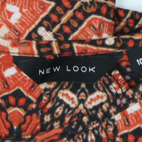 New Look Women's Multicoloured Shift Dress Size 10